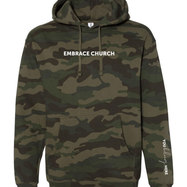 Embrace Embroidered Heavyweight Hooded Sweatshirt Thumbnail